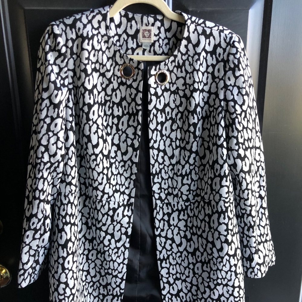 Animal print jacket